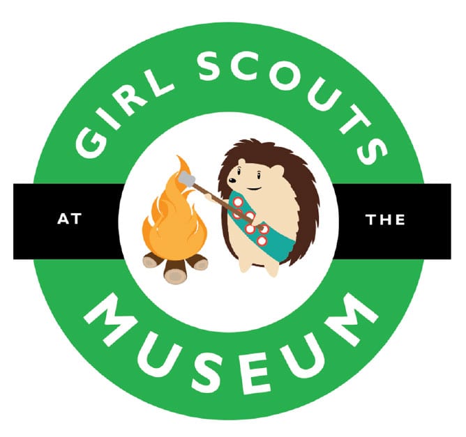 Girl Scouts at the Museum