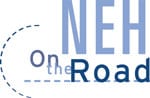 NEH on the road logo